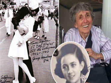Fallece mujer del icónico beso con marinero en Times Square