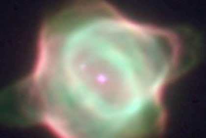 Hubble capta renacimiento de estrella en tiempo real