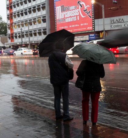 Clima nublado y lluvias prevalecerán en la Ciudad de México: SMN