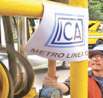 Acciones de ICA caen 18.64% tras perder licitaciones del NAICM