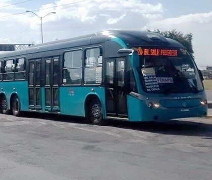 Operación del metrobús ayudará a miles de trabajadores: Diputado
