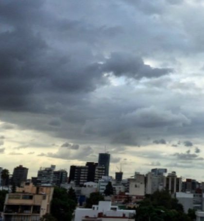 Onda tropical 28 favorecerá cielo nublado en el Valle de México: SMN
