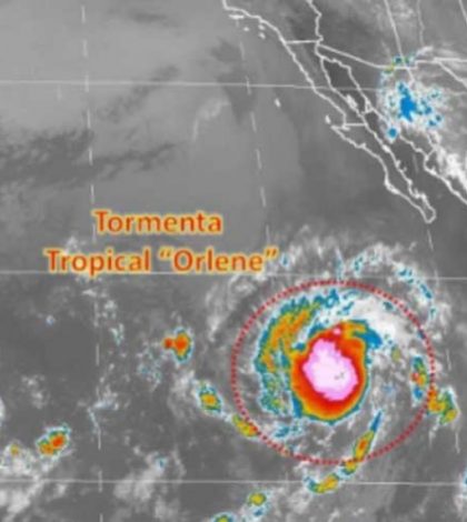 Prevén que ‘Orlene’ se debilite a tormenta tropical: SMN
