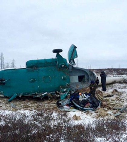 Mueren 19 personas en  accidente de helicóptero en Rusia