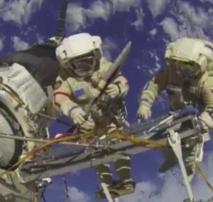 La NASA transmite en vivo desde el espacio