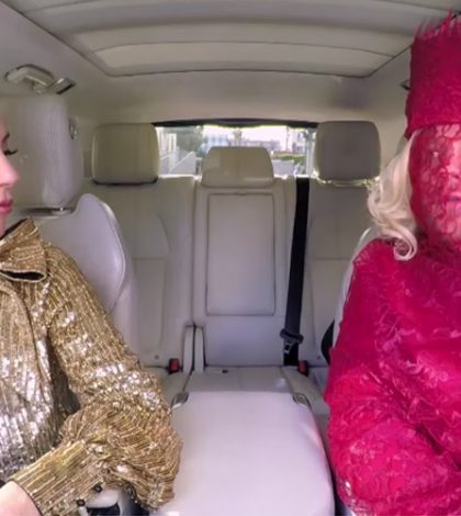 Lady Gaga impresiona en carpool karaoke con James Corden