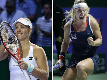 Kerber y Cibulkova avanzan a semifinales en Singapur