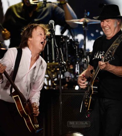 Paul McCartney y Neil Young, el genio y la furia en el Desert Trip