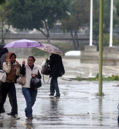 Prevén lluvias con chubasco para el Valle de México: SMN
