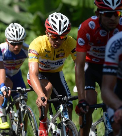 Román Villalobos campeón absoluto de la Vuelta Ciclista a Guatemala