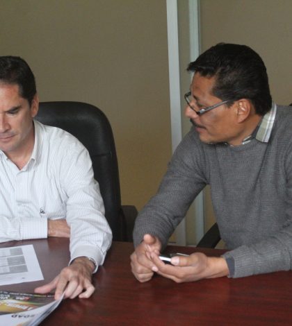 MA Álvarez sostiene renión con el presidente de la APC