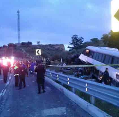 Accidente genera caos vial en la Autopista México-Puebla
