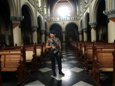 Estalla una bomba a la entrada de una iglesia en Filipinas