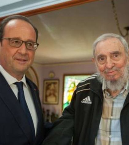 Destaca Hollande a Fidel Castro como «figura del siglo XX»