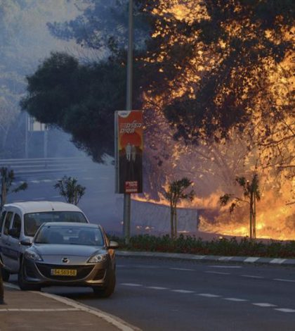 Israel controla más de 200 incendios forestales que afectaban distintas zonas de su territorio