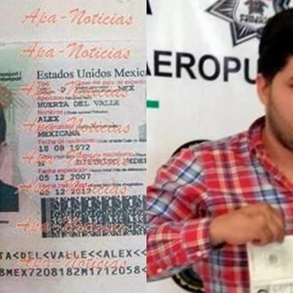 Detienen a hombre con pasaportes  falsos que entregaría a Javier Duarte