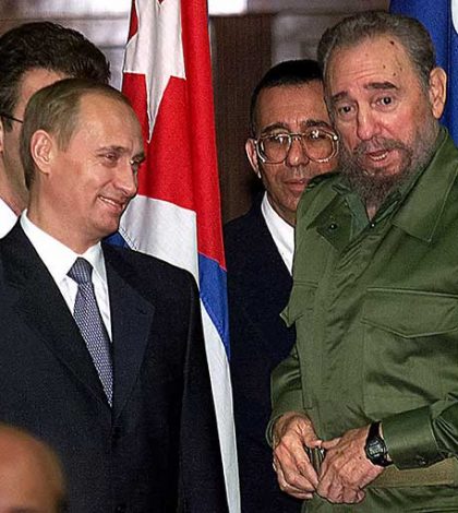 Putin, el gran ausente en el funeral de Fidel Castro