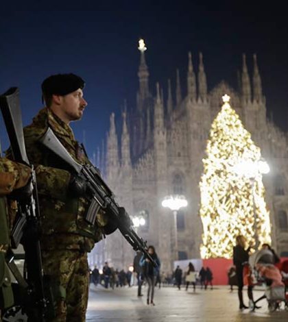 Europa celebra Navidad bajo alerta máxima debido al terrorismo
