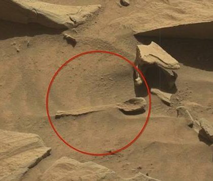 Encuentran en Marte ¡una cuchara!