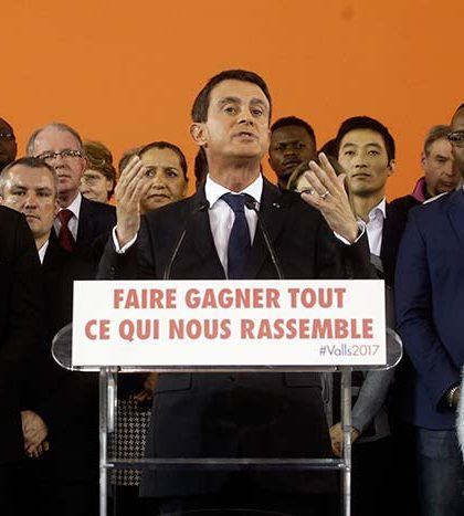 Primer ministro de Francia se lanza a la carrera presidencial