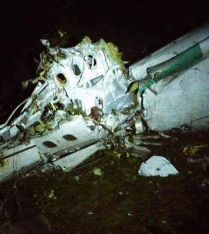 Colombia confirma que accidente aéreo fue por falta de combustible