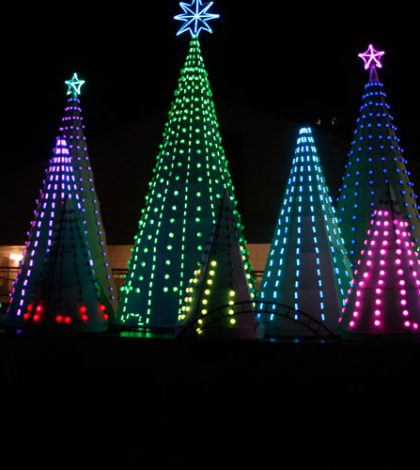 Este es el espectáculo de luces de Navidad en el Zócalo