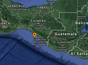 Reportan movimiento telúrico en Chiapas: SSN