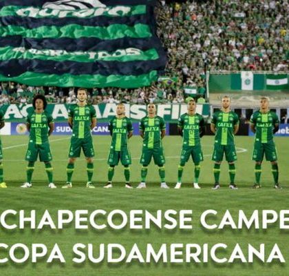 Chapecoense campeón de la Sudamericana, declara la Conmebol
