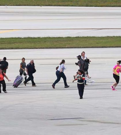 Identifican a perpetrador de tiroteo en aeropuerto de Florida