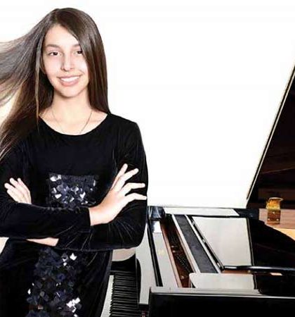 La joven pianista Daniela Liebman; pasión hasta los nervios