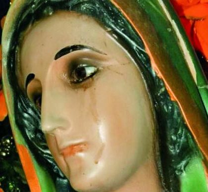 Imagen de la Virgen de Guadalupe llora y sorprende en Acapulco