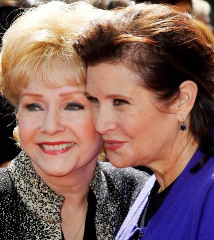 Carrie Fisher y Debbie Reynolds tendrán mañana su funeral