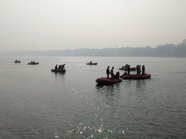 Ascienden a 24 los muertos por naufragio en el río Ganges