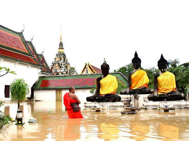 Ocho muertos, por inundaciones en Tailandia