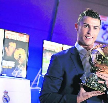 CR7 dedica ‘Balón de Oro’ a la afición del Real Madrid