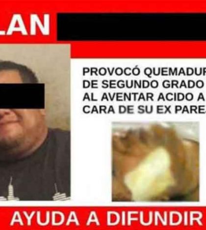 Detienen a maestro que le arrojó ácido en la cara a su ex pareja en Puebla