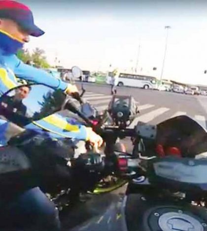 Recuperan motocicleta robada en la delegación Venustiano Carranza