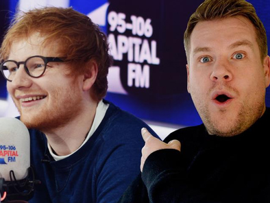 Ed Sheeran será pasajero del ‘carpool karaoke’ de Corden