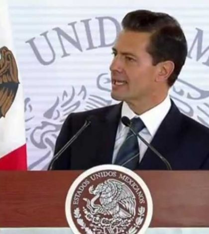 Inadmisibles, descalificaciones sin sustento contra Fuerzas Armadas: Peña Nieto