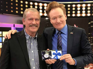 Conan O’Brien enmienda relación México-EU con comedia: Fox