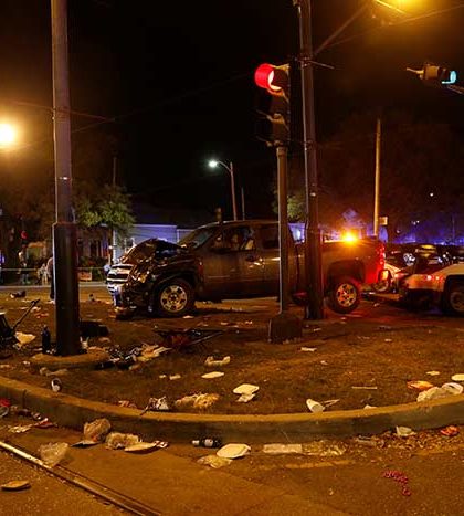 Suman 21 personas hospitalizadas por atropellamiento en Nueva Orleans