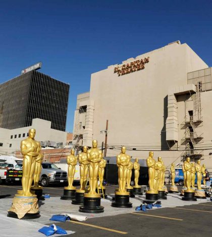 Todo listo para la 89  entrega de los premios Oscar