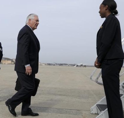 EU: alentador, viaje de Tillerson a México