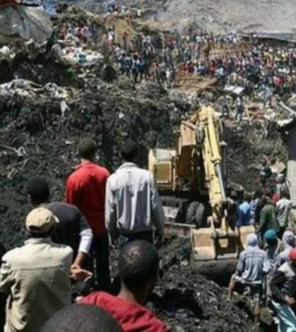 Al menos 46 muertos por avalancha en basurero de Etiopía