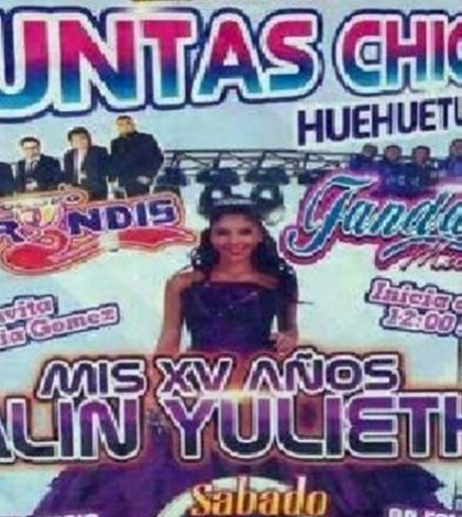 ¡Déjà vu! Invitación para XV años en Hidalgo se vuelve viral