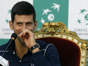 Djokovic, amenaza para España en Copa Davis