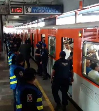 Van contra ambulantes y comisión de delitos en el Metro