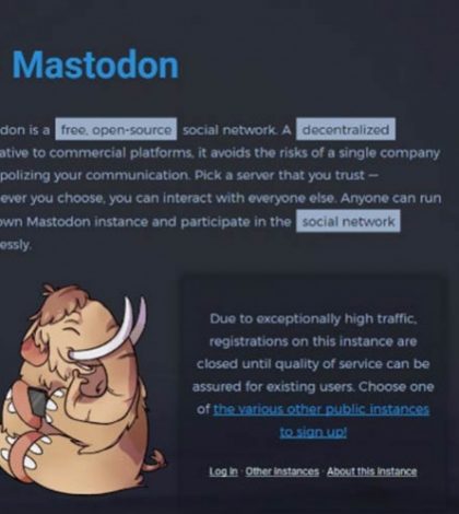 Mastodon, la nueva red social de código abierto