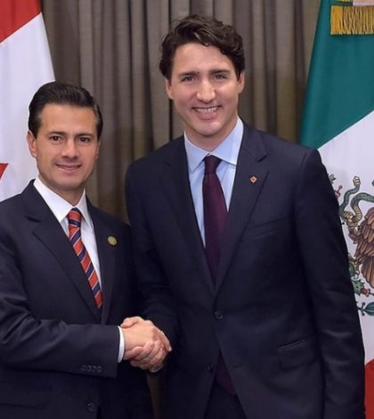 Peña y Trudeau dan bienvenida a postura de Trump de renegociar TLCAN