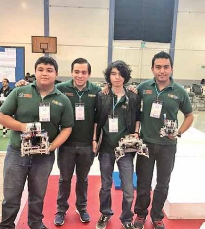 Cuatro tamaulipecos representarán a México en la Latin American Robotics Competition